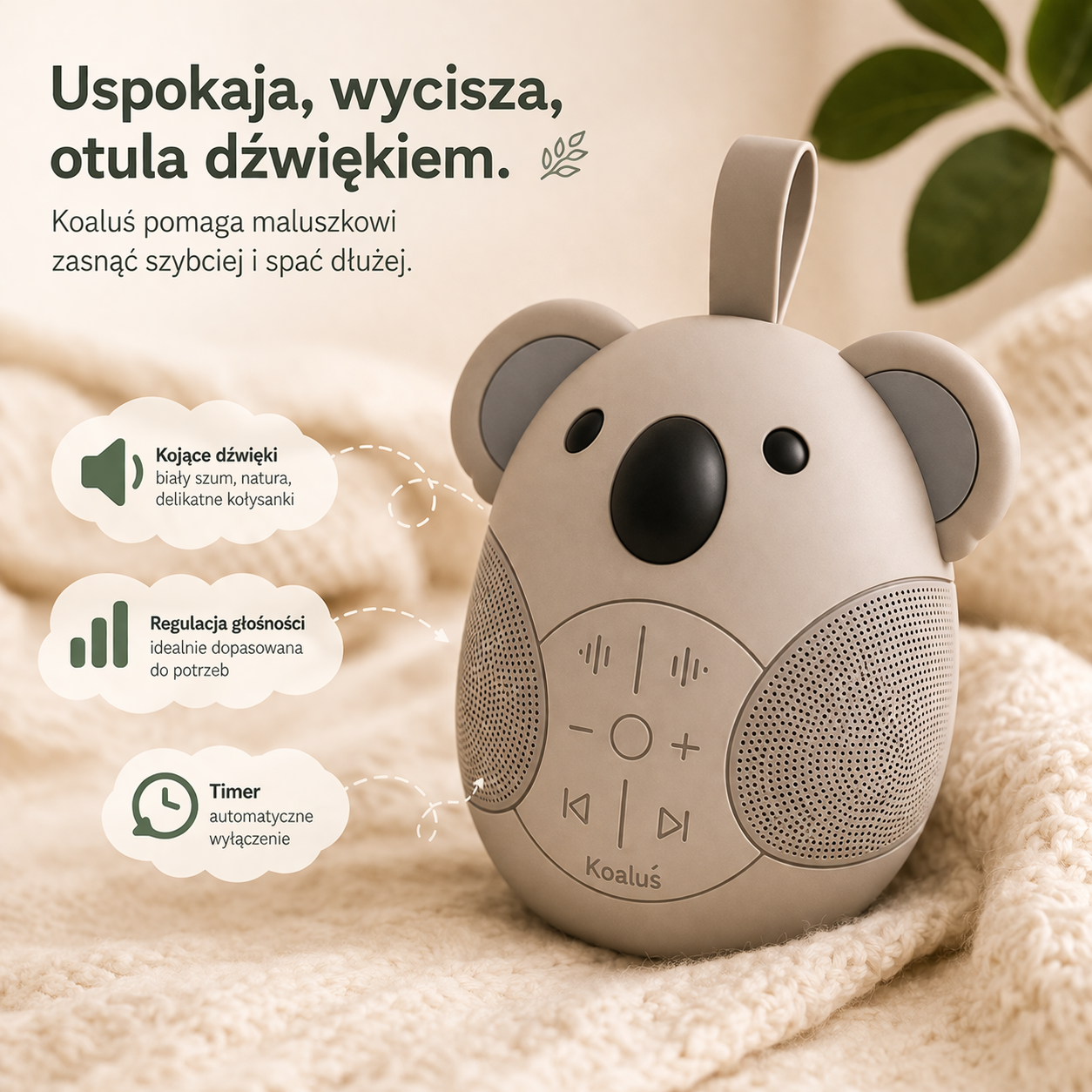 Koaluś™ – Twój sposób na spokojny sen dziecka